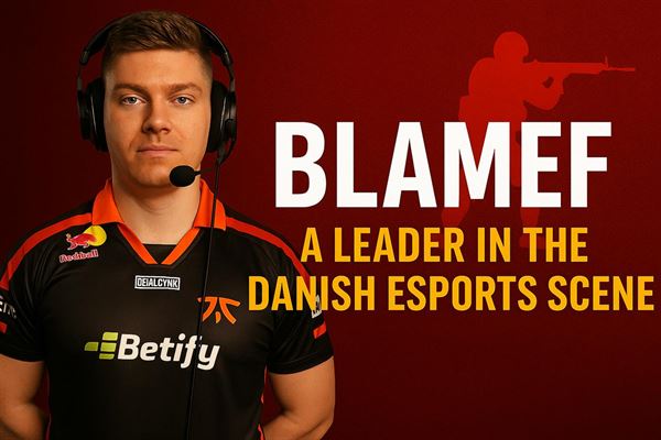 Blamef cs2 player - a leader in the danish esports scene