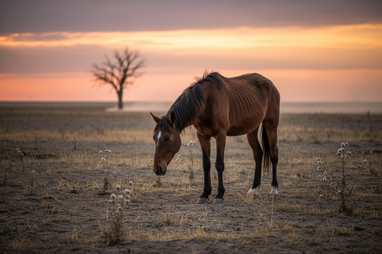 Undernæret Hest: Årsager, Symptomer og Løsninger